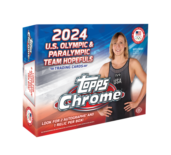 2024toppsolympic 2024 Topps Chrome US Olympic & Paralympic Team Hopefuls Hobby Box