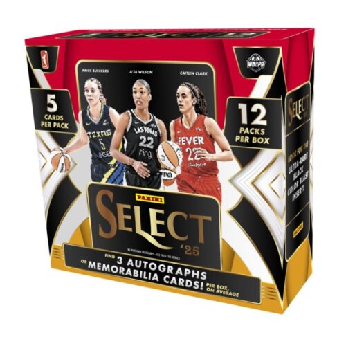 2025 Panini Select WNBA Basketball Hobby Box