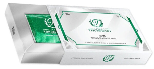 2025-Topps-Triumphant-Tennis-Sealed-Hobby-box 2025 Topps Triumphant Tennis Hobby Box