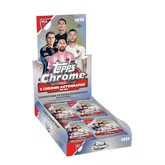 2025-mls-chrome-hobby-box 2025 Topps MLS Chrome Soccer Hobby Box