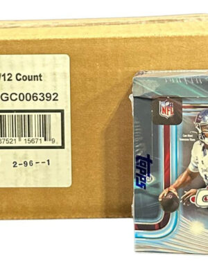 2025-topps-chrome-football-jumbo-8-box-case__46392-1 2025 Topps Chrome Football Jumbo 8 Box Case