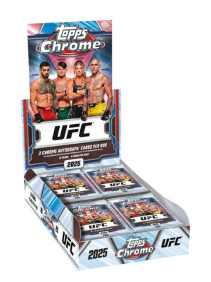 2025ToppsUFCChromeHobbyBox 2025 Topps UFC Chrome Hobby