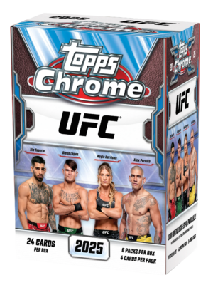 2025UFCBlasterBox 2025 Topps UFC Chrome Blaster Box