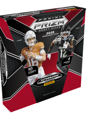 2025prizmfb 2025 Panini Prizm Draft Picks Collegiate Football Hobby Box