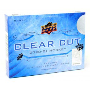 2020/21 Upper Deck Clear Cut Hockey Hobby Box