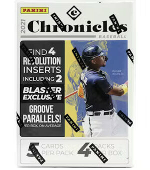 21panchronbasebl_1 2021 Panini Chronicles Baseball Blaster Box
