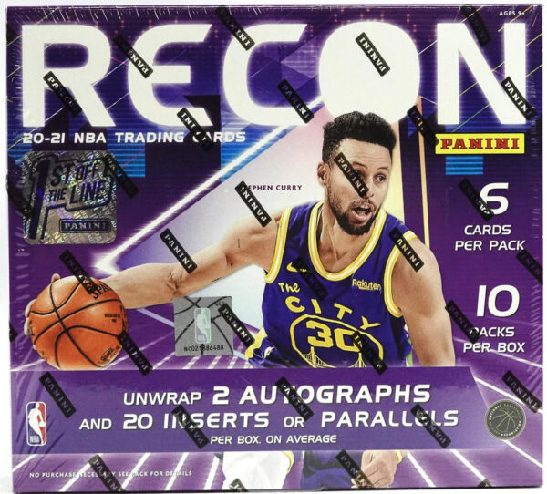 21panrecnbafotl-1_2048x_41d6a557-8adc-43ab-8fcb-c50888e84776 2020/21 Panini Recon Basketball 1st Off The Line Hobby Box