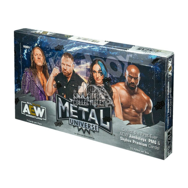 22aew-metal-box66762 2022 Upper Deck AEW Skybox Metal Universe Hobby Box