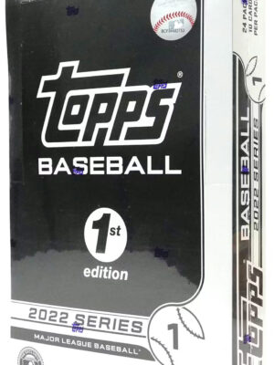22topbowdr1st_1 2022 Topps Series 1 Baseball 1st Edition Box