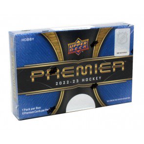 22udpremierhk 2022/23 Upper Deck Premier Hockey Hobby Box