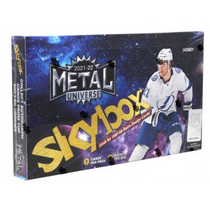 22udsbmetaluniversehk_1 2021/22 Upper Deck Skybox Metal Universe Hockey Hobby Box