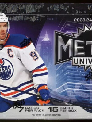 23-24hockeymetaluniverse 2023/24 Upper Deck Skybox Metal Universe Hockey Hobby Box