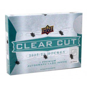 23udclearcuthk 2023/24 Upper Deck Clear Cut Hockey Hobby Box