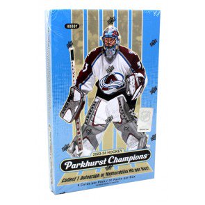 23udparkhurstchamphk 2023/24 Upper Deck Parkhurst Champions Hockey Hobby Box