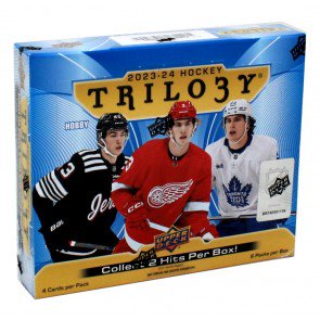 23udtrilogyhk 2023/24 Upper Deck Trilogy Hockey Hobby Box