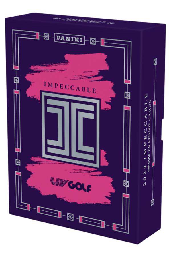 24_impeccable_golf_hobby_lid 2024 Panini Impeccable LIV Golf Hobby Box