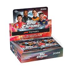 24f1qualify 2024 Topps Chrome Formula 1 Racing Qualifying Lap Box
