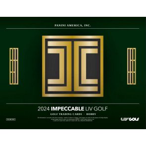 24pnimpeccablelivgfpre_1 2024 Panini Impeccable LIV Golf Hobby Box