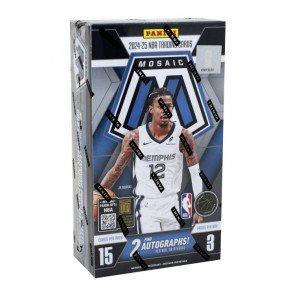 24pnmosaicbk_4 2024/25 Panini Mosaic Basketball Hobby 12 Box Case