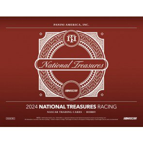 2024 Panini National Treasures Racing Hobby 4 Box Case