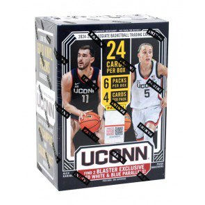 24pnuconnbkbls 2024/25 Panini NIL University of Connecticut Basketball Blaster Box