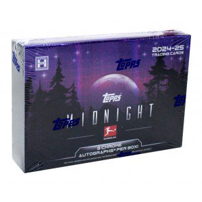 2024/25 Topps Bundesliga Midnight Soccer Hobby Box