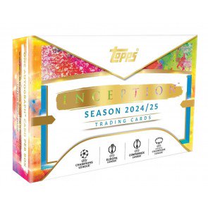 24tpuefaclubcompinceptionsc_1 2024/25 Topps UEFA Club Competitions Inception Soccer Hobby Box