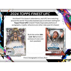 24tpufcfinestospre_1 2024 Topps UFC Finest Hobby Box