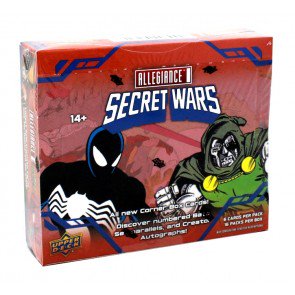 24udsecretwarsns 2024 Upper Deck Marvel Allegiance Secret Wars Hobby Box