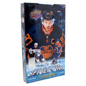 24udseriesonehk 2024/25 Upper Deck Series 1 Hockey Hobby Box