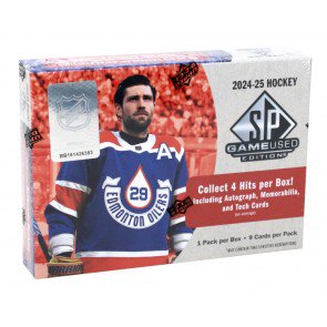 24udspgameusedhk_2 2024/25 Upper Deck SP Game Used Hockey Hobby Box
