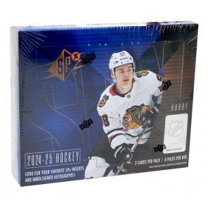24udspxhk 2024/25 Upper Deck SPx Hockey Hobby Box