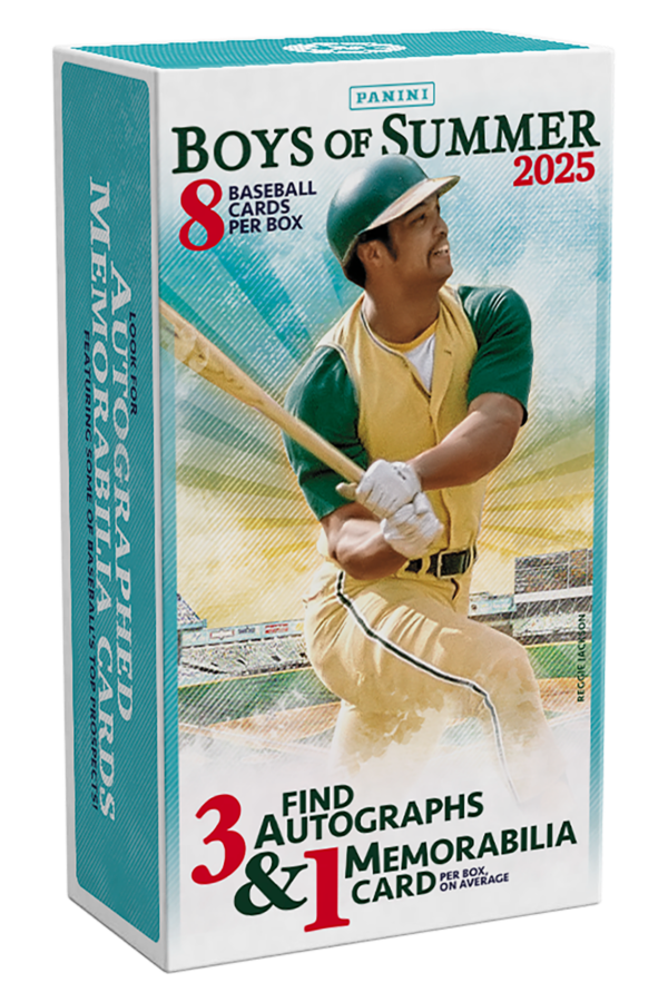 25boysofsummerbb_hobbybox_a5161 2025 Panini Boys of Summer Baseball Hobby Box