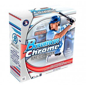 25bwchrbbmega_1 2025 Bowman Chrome Baseball Mega Box