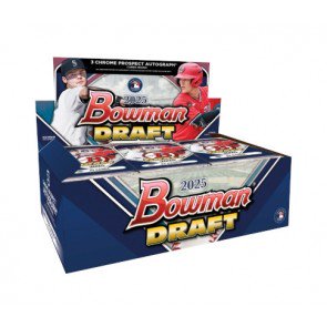 25bwdraftbbpre_1 2025 Bowman Draft Baseball Hobby Box