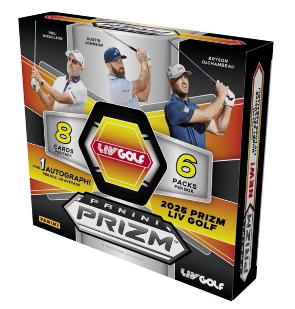 25livgolf_a880630e-4254-41db-bb92-207717beb85c-1 2025 Panini Prizm LIV Golf Hobby Box