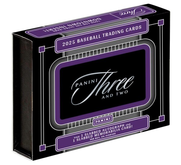 25paninithreetwobb_hobby 2025 Panini Three & Two Baseball Hobby Box