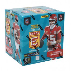 25pndonrusselitefb 2025 Panini Donruss Elite Football Hobby Box