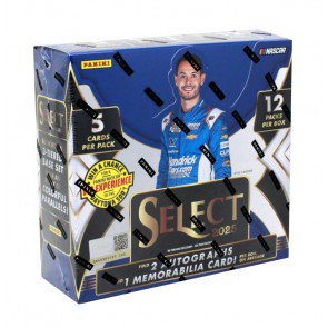 25pnselectrc 2025 Panini Select Racing Hobby Box