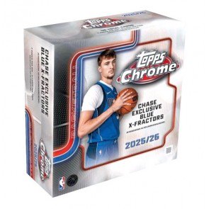 25tpchrbkmegapre_1 2025/26 Topps Chrome Basketball Mega Box