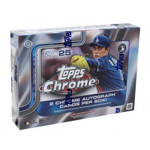 25tpchromebbdel 2025 Topps Chrome Baseball Breaker's Delight Box