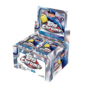 25tpchromebbjum_1 2025 Topps Chrome Baseball Jumbo Box