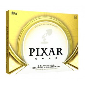 25tppixargoldnspre_1 2025 Topps Pixar Gold Hobby 6 Box Case
