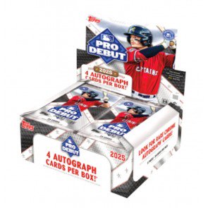 25tpprodebutbb 2025 Topps Pro Debut Baseball Hobby Box