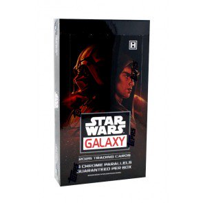 25tpstarwarsgalaxyns 2025 Topps Star Wars Chrome Galaxy Hobby Box