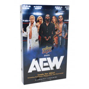 25udaewwr_1 2025 Upper Deck All Elite Wrestling (AEW) Hobby Box