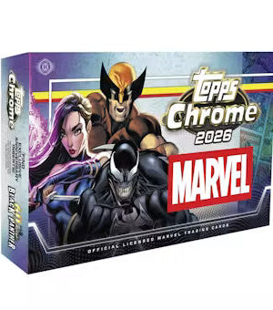 26-marvelcomics-chrome-hobby-box 2026 Topps Marvel Comics Chrome Hobby Box
