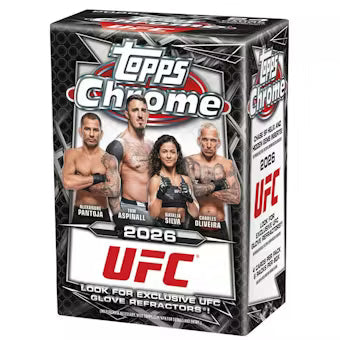 26-topps-chromeufc-blaster-box 2026 Topps Chrome UFC Blaster Box