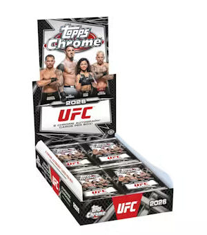 2026 Topps Chrome UFC Hobby Box