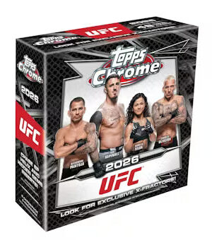 26-topps-chromeufc-mega-box 2026 Topps Chrome UFC Mega Box